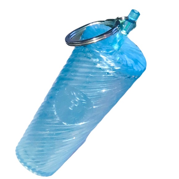 Starbucks ice blue cup keychain and it really opens❤️ NEW IN BOX - Picture 1 of 12